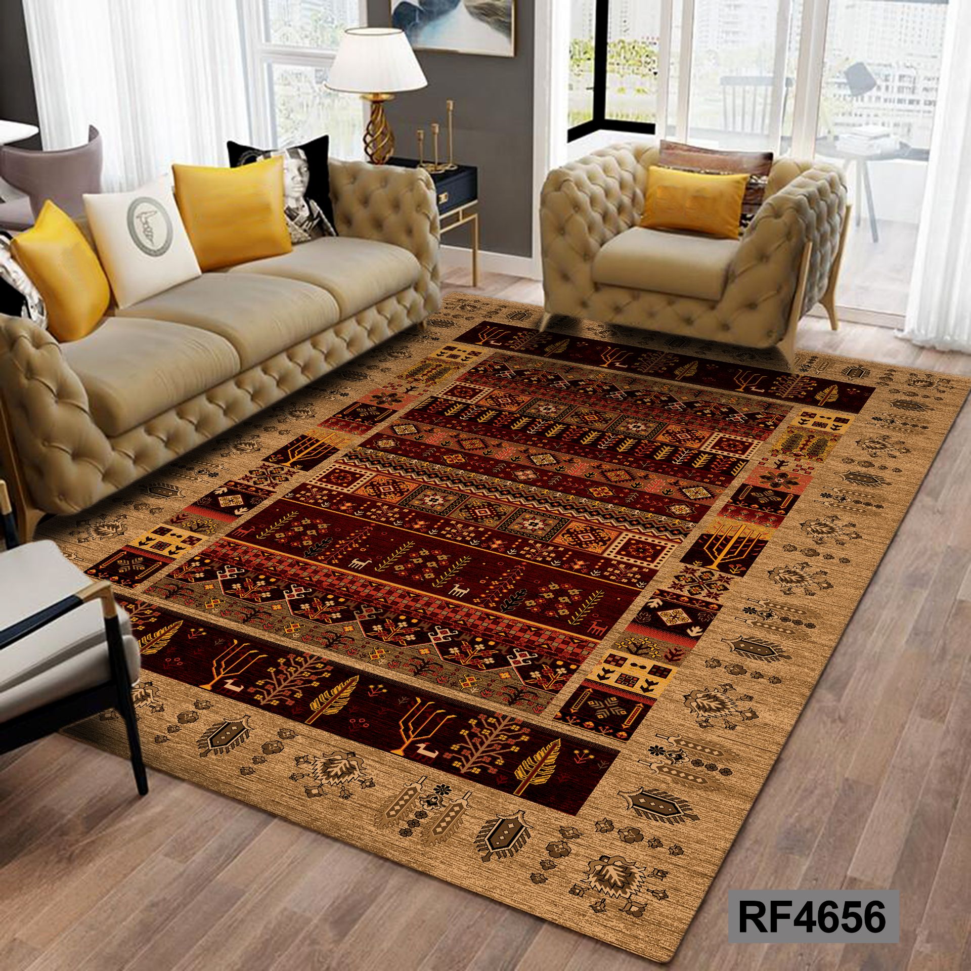 فرشینه طرح سنتی 12 متری